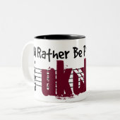 私のウクレレ遊ーになりたい ツートーンマグカップ (正面左)