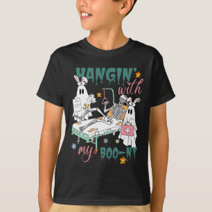 私のウサギのブーニーおばけオルソ看護師とイースターの日 Tシャツ