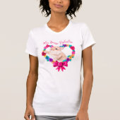 私のウサギの春のTシャツ Tシャツ (正面)