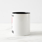 私のウサギは私のバレンタイン ツートーンマグカップ (中央)