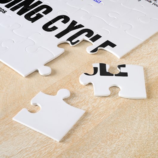 私のエネルギー終ることがない周期(Krebs周期) ジグソーパズル (側面)