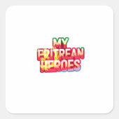 私のエリトリア・ヒーロー スクエアシール (正面)