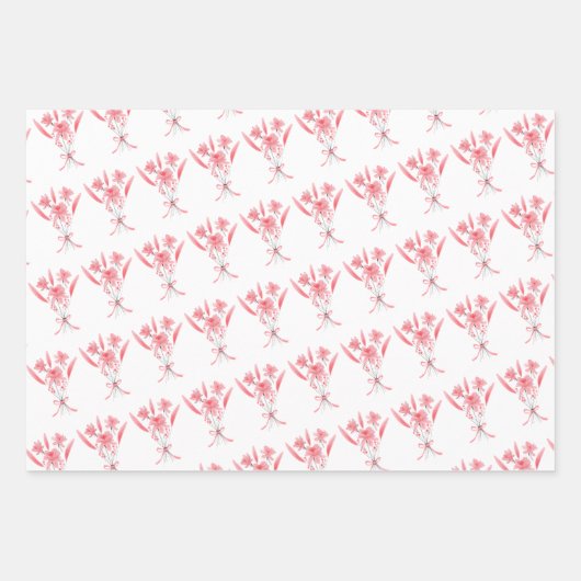 私のエレガント花嫁の世話をしてくれてありがとう ラッピングペーパーシート (正面2)