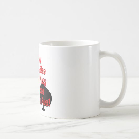 私のエースに接吻して下さい! コーヒーマグカップ (右)