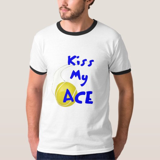 私のエースに接吻して下さい Tシャツ (正面)