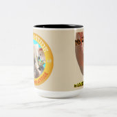 私のオウムはあなたのより騒々しいです ツートーンマグカップ (中央)