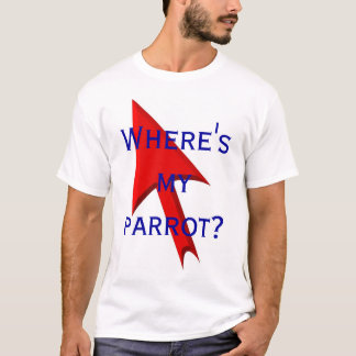 私のオウムはどこにありますか。 Tシャツ
