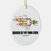 私のオウン・コード(DNAの写し)によって運転される セラミックオーナメント (右)