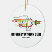 私のオウン・コード(DNAの写し)によって運転される セラミックオーナメント (左)
