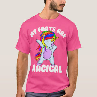 私のオナラは魔法のユニコーン 恥ずかしい Tシャツ