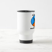 私のオニイトマキエイは私の宿題を食べました トラベルマグ (中央)