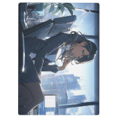 私のオフィスで午後遅く クリップボード (裏面)