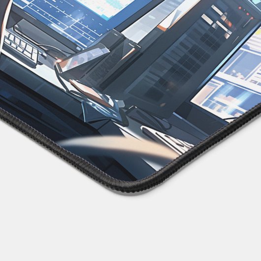 私のオフィスで午後遅く デスクマット (コーナー)