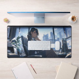 私のオフィスで午後遅く デスクマット