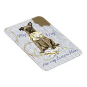 私のオランダは私の食べレッスンプランを羊飼い マグネット (右側)