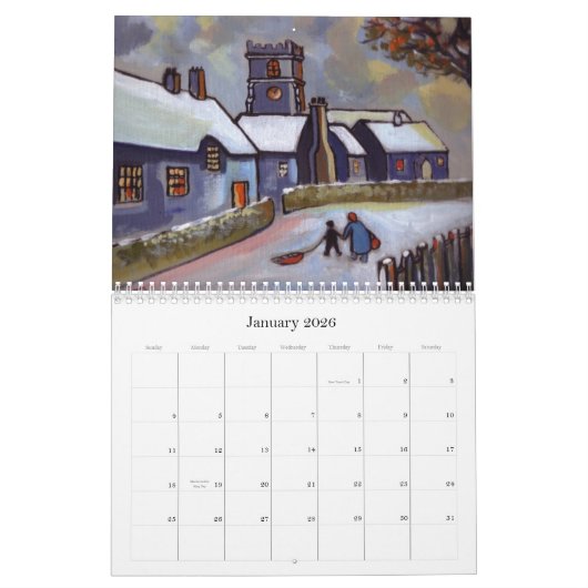 (私のオリジナルからの2012のカレンダーのイメージ) カレンダー (1月 2026)