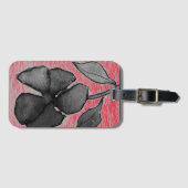私のオリジナルフローラ絵画からの提供 ラゲッジタグ (正面横)