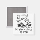 私のオルガン遊になってみたい マグネット (正面/裏面)