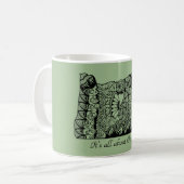 私のオレゴンのコーヒー・マグ コーヒーマグカップ (正面左)