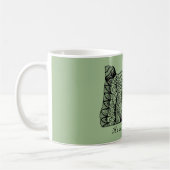 私のオレゴンのコーヒー・マグ コーヒーマグカップ (左)