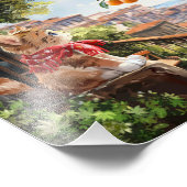 私のオレンジ フォトプリント            (角)