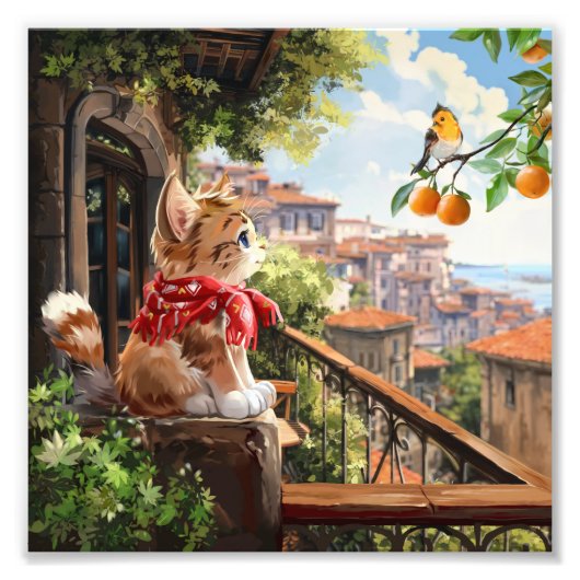 私のオレンジ フォトプリント            (正面)