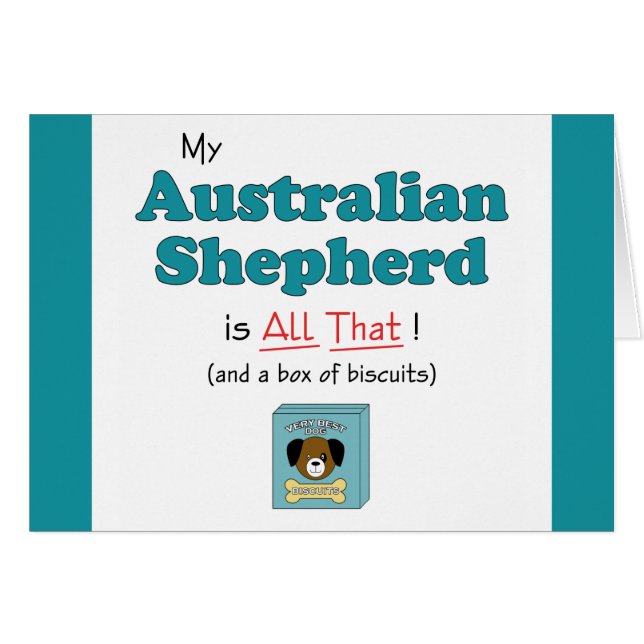 私のオーストラリアの羊飼いはそれだけだ！ (正面横)