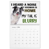 私のオ笑わされるーストラリアの羊飼いの考え カレンダー (1月 2026)