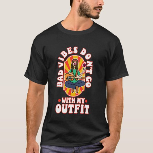 私のオ-トフィットに悪い雰囲気は合わない Tシャツ (正面)