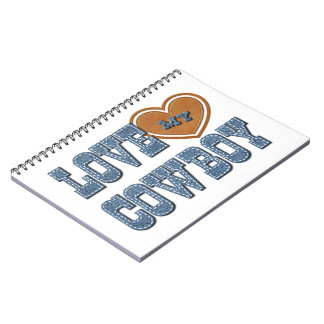 私のカウボーイを愛して下さい ノートブック