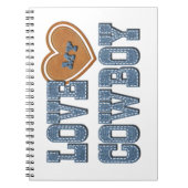 私のカウボーイを愛して下さい ノートブック (正面)