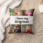 私のカスタムガールフレンドが大好き4写真 クッション (ブランケット)