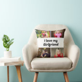 私のカスタムガールフレンドが大好き4写真 クッション (椅子)