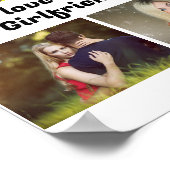 私のカスタムガールフレンドが大好き4写真 ポスター (角)