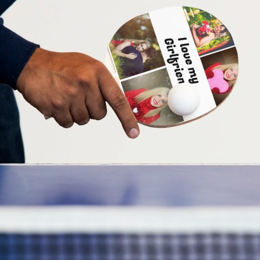 私のカスタムガールフレンドが大好き4写真 卓球ラケット (インサイチュ)