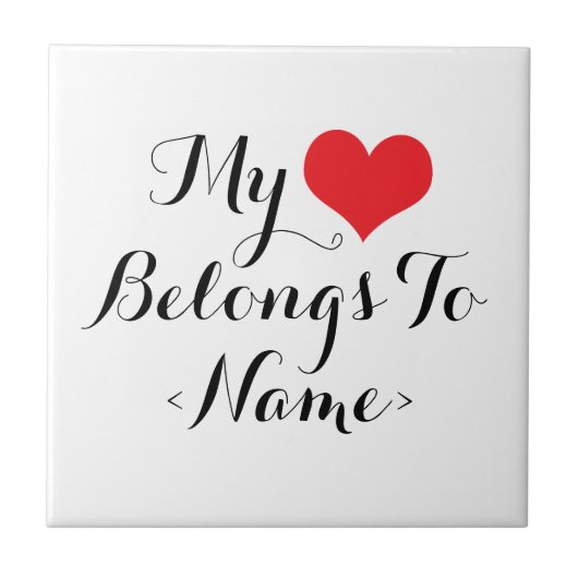 私のカスタムハートの所属先()  タイル (正面)