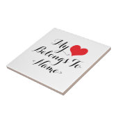 私のカスタムハートの所属先()  タイル (側面)