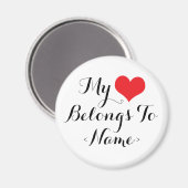 私のカスタムハートの所属先()  マグネット (正面/裏面)