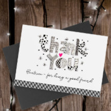 私のカスタム友人のカードになってくれてありがとう