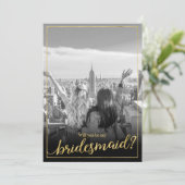 私のカスタム花嫁のメイドは写真が欲しい 招待状 (スタンド正面)