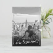 私のカスタム花嫁のメイドは写真が欲しい 招待状 (スタンド正面)