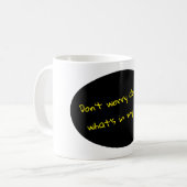 私のカップだ コーヒーマグカップ (正面左)