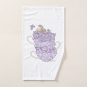 私のカップはタオルのセットに沿って走る バスタオルセット (ハンドタオル)