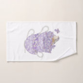 私のカップはタオルのセットに沿って走る バスタオルセット (ハンドタオル)