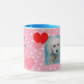 私のカップは愛で走り回る マグカップ (中央)