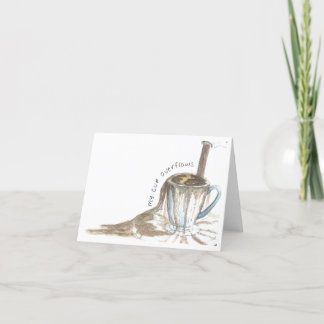 私のカップオーバーフローカード シーズンカード