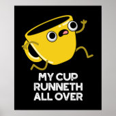 私のカップランネットはバイブルおもしろいの上を走り回るプンダークBG ポスター (正面)