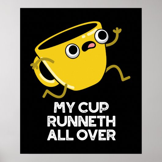 私のカップランネットはバイブルおもしろいの上を走り回るプンダークBG ポスター (正面)