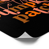 私のカボキンパッチ秋秋感謝祭R ポスター (角)