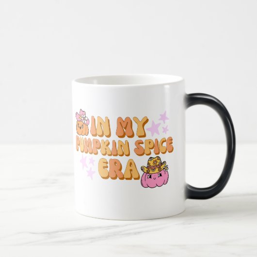 私のカボチャのスパイス時代 モーフィングマグカップ (右)